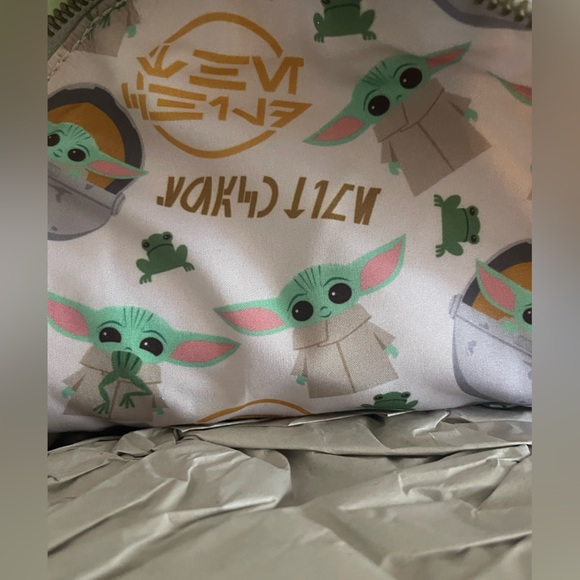 NWT Loungefly Star Wars Baby Yoda The Mandalorian Mini Backpack - Picture 6 of 6
